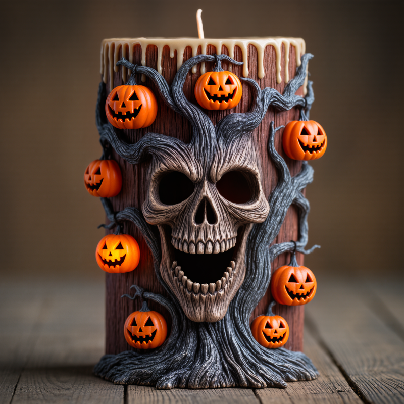 Candle Making Vinings - 【Dark Forest】Small Pumpkin Entwined with Vine