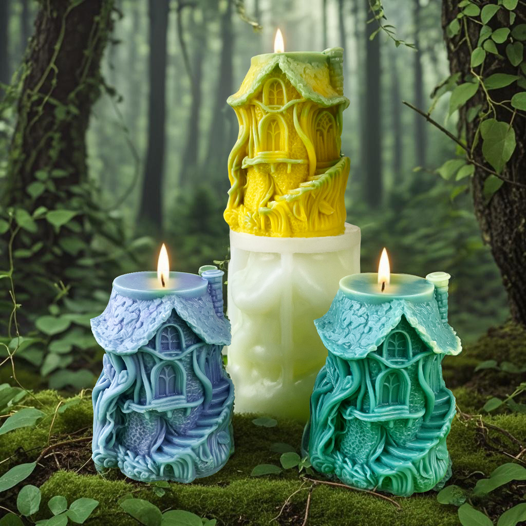 3D Vines House Silicone Candle - Candle Making Vinings avis et prix