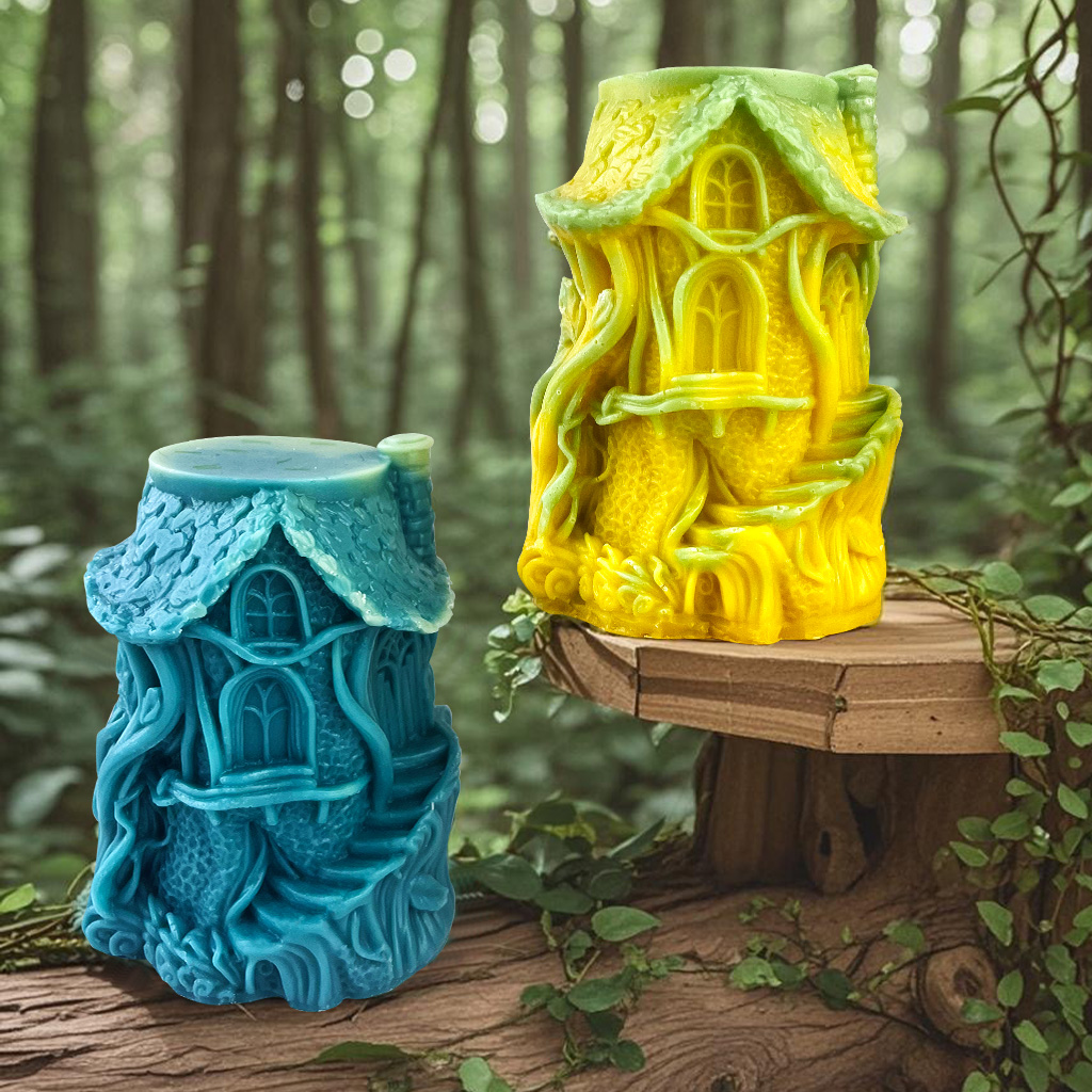 3D Vines House Silicone Candle - Candle Making Vinings avis et prix