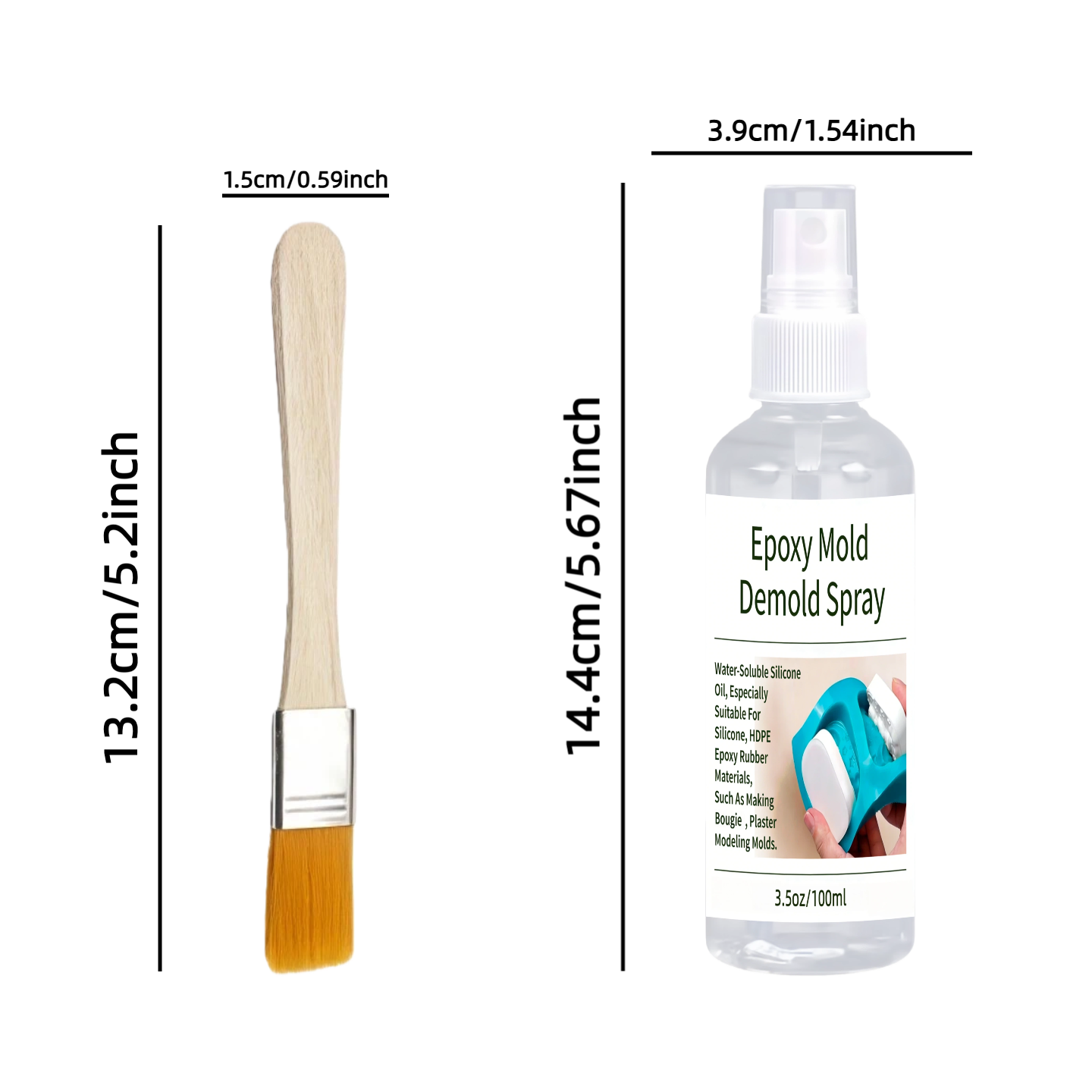 Epoxy Mold Demold Spray, Fast- - Candle Mold Silicone avis et prix