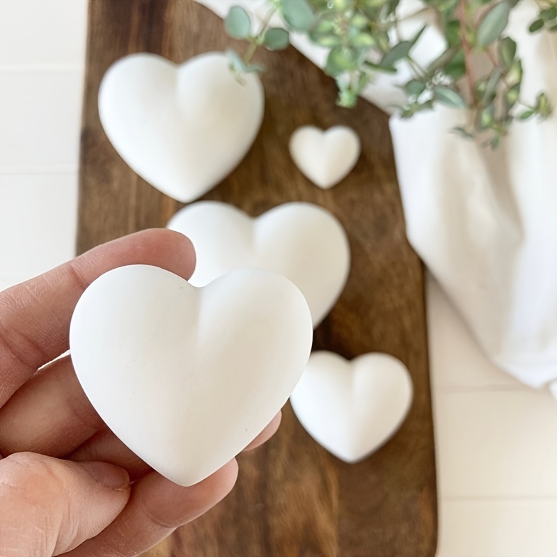 5pcs Heart-Shaped Gypsum Candl - Candle Making Design avis et prix