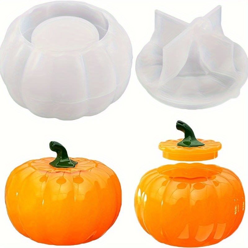 2pcs Pumpkin Jar Silicone Mold - Candle Mold Silicone avis et prix