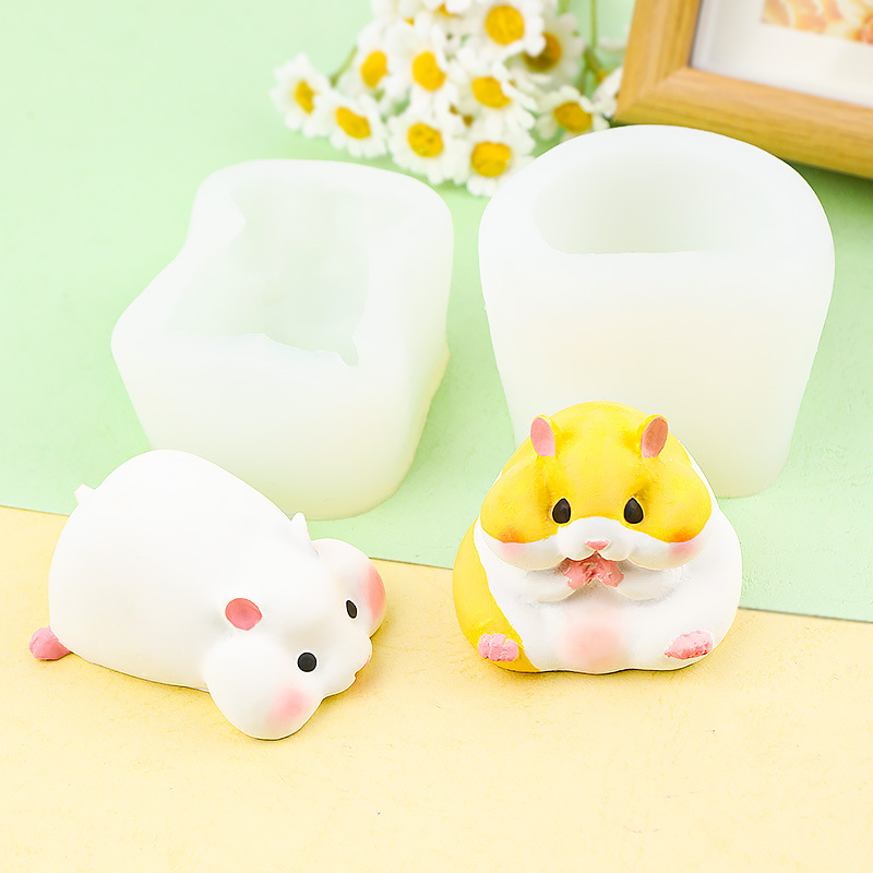 DIY Cute Hamster Mold Chocolat - Candle Mold Silicone avis et prix