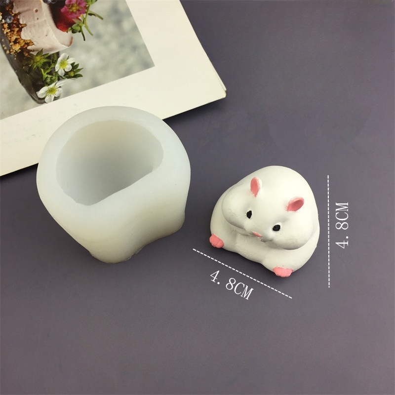 DIY Cute Hamster Mold Chocolat - Candle Mold Silicone avis et prix