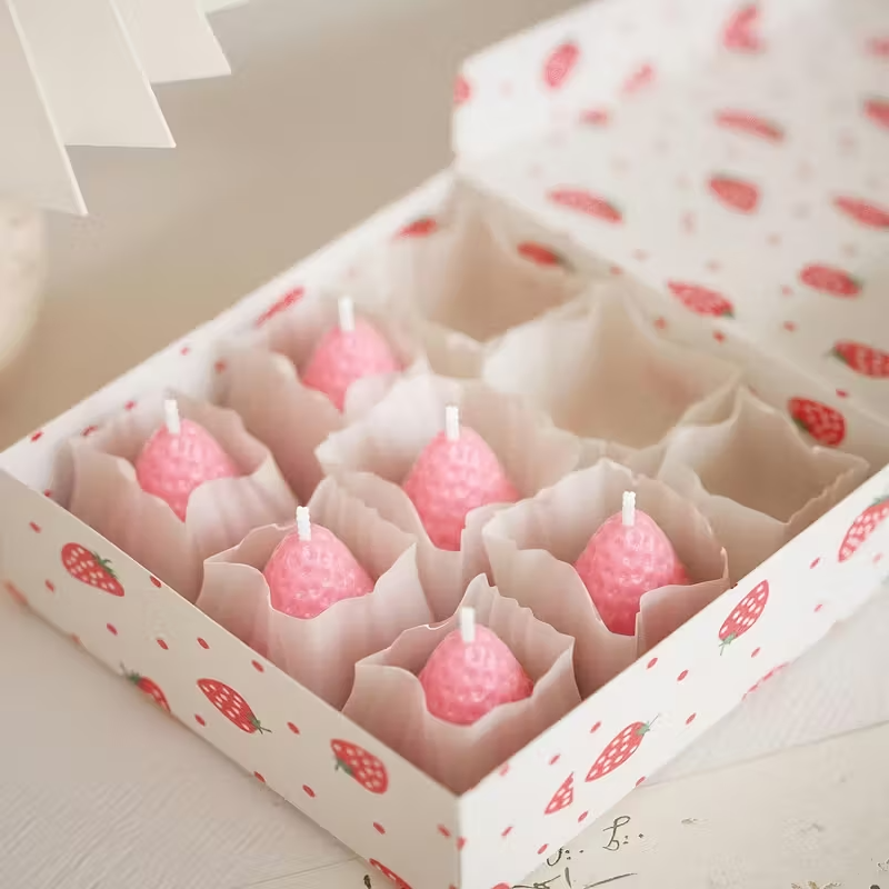 Strawberry Silicone Candle Mol - Candle Making Equipment avis et prix
