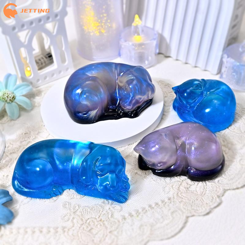 1PCS Sleeping Cat Dog Ornament - Candle Mold Silicone avis et prix