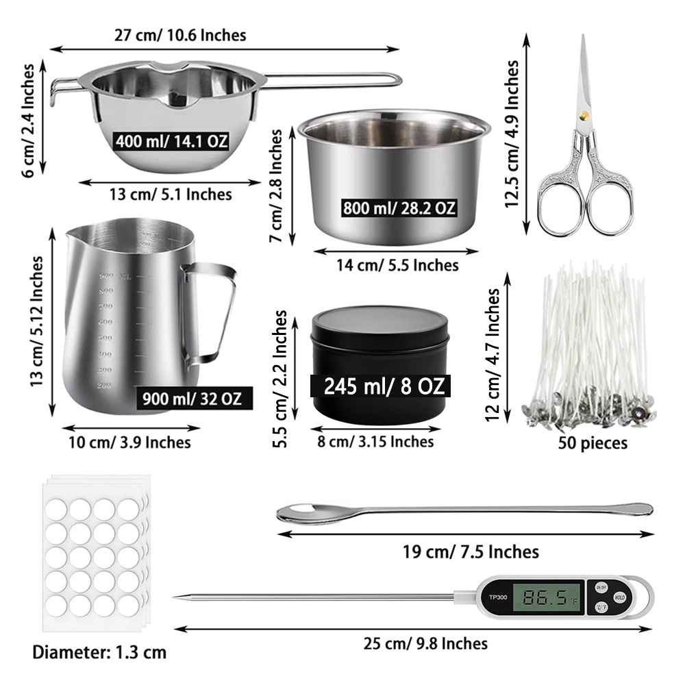 Glintmos DIY Candle Making Kit - Candle Making Equipment avis et prix