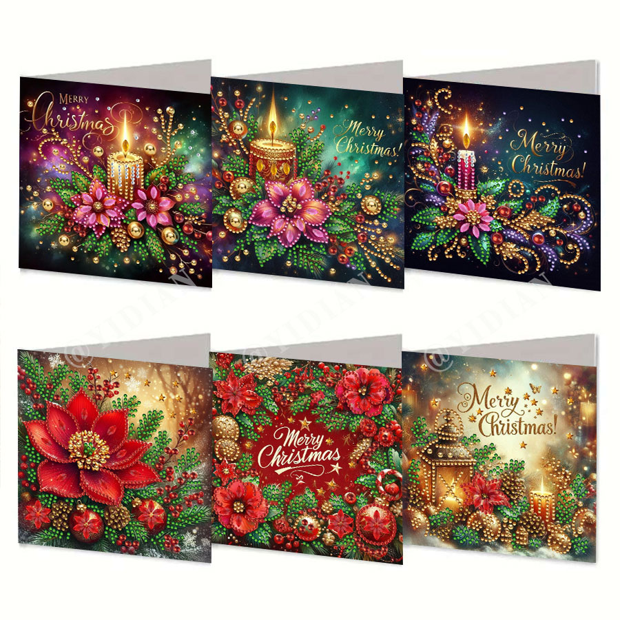 6-piece Christmas diamond pain - Candle Making Design avis et prix