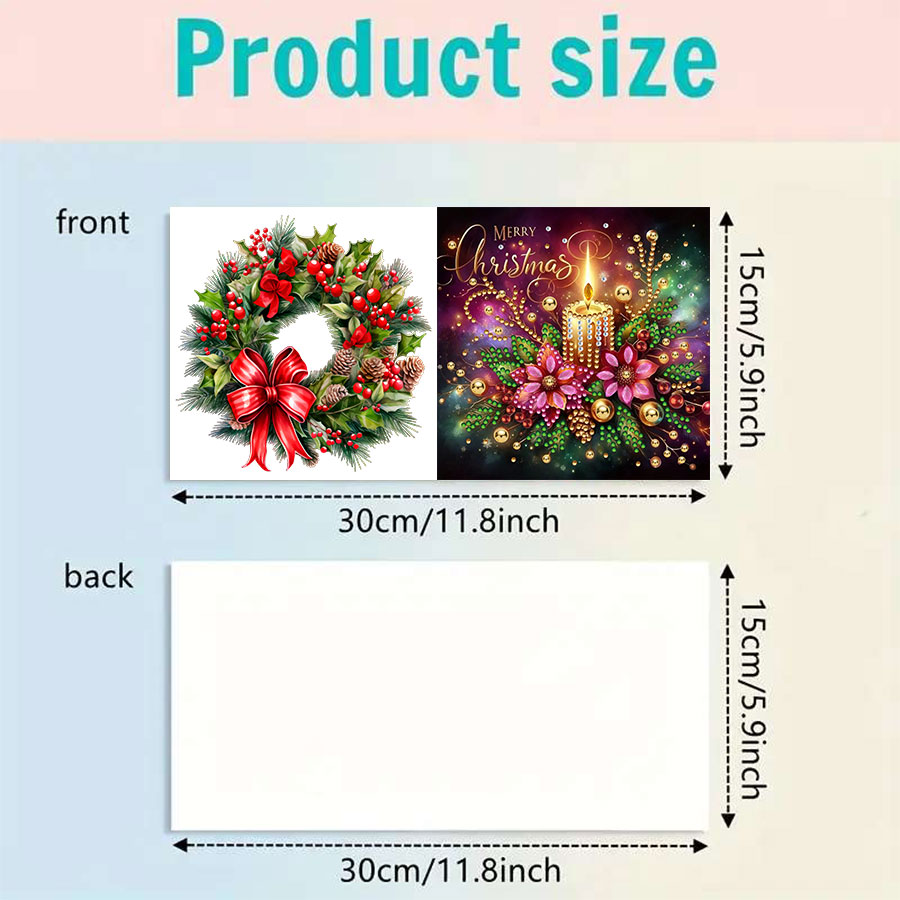 6-piece Christmas diamond pain - Candle Making Design avis et prix