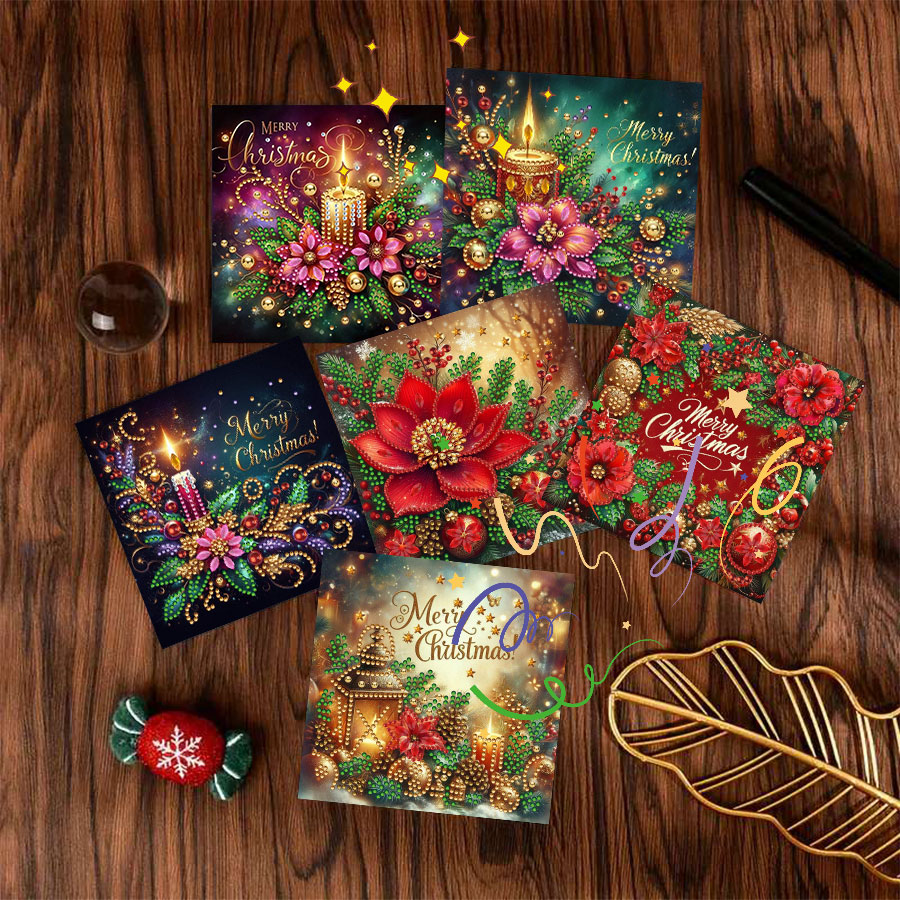 6-piece Christmas diamond pain - Candle Making Design avis et prix