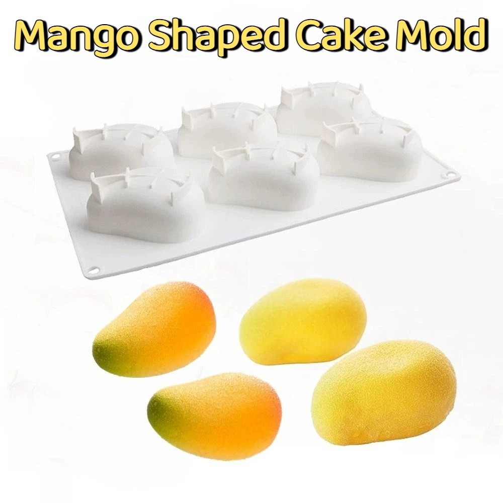 6 Cavity Mango Shaped Cake Mol - Candle Making Equipment avis et prix