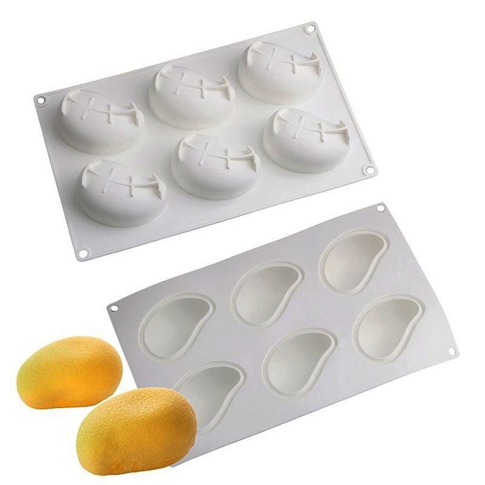 6 Cavity Mango Shaped Cake Mol - Candle Making Equipment avis et prix
