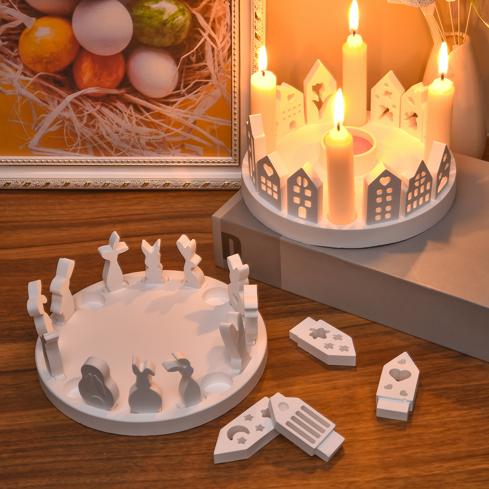 Hollow House Rabbit Candle Hol - Candle Making Equipment avis et prix