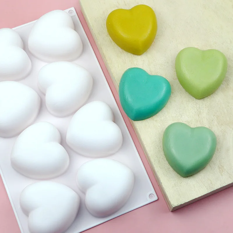 Love Heart Silicone Soap Mold  - Candle Making Equipment avis et prix