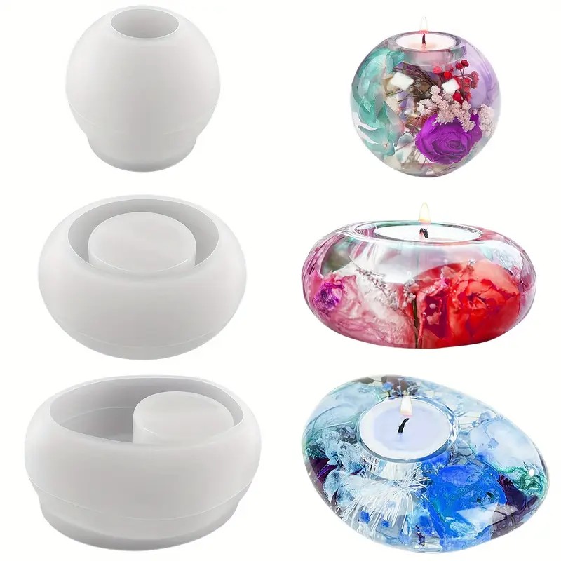 Tealight Candle Holder Resin S - Candle Making Equipment avis et prix