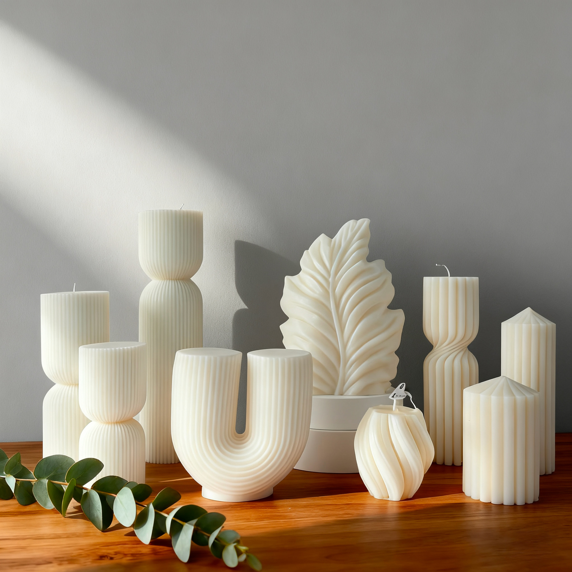 Nordic Minimalist White Scente - Candle Making Design avis et prix