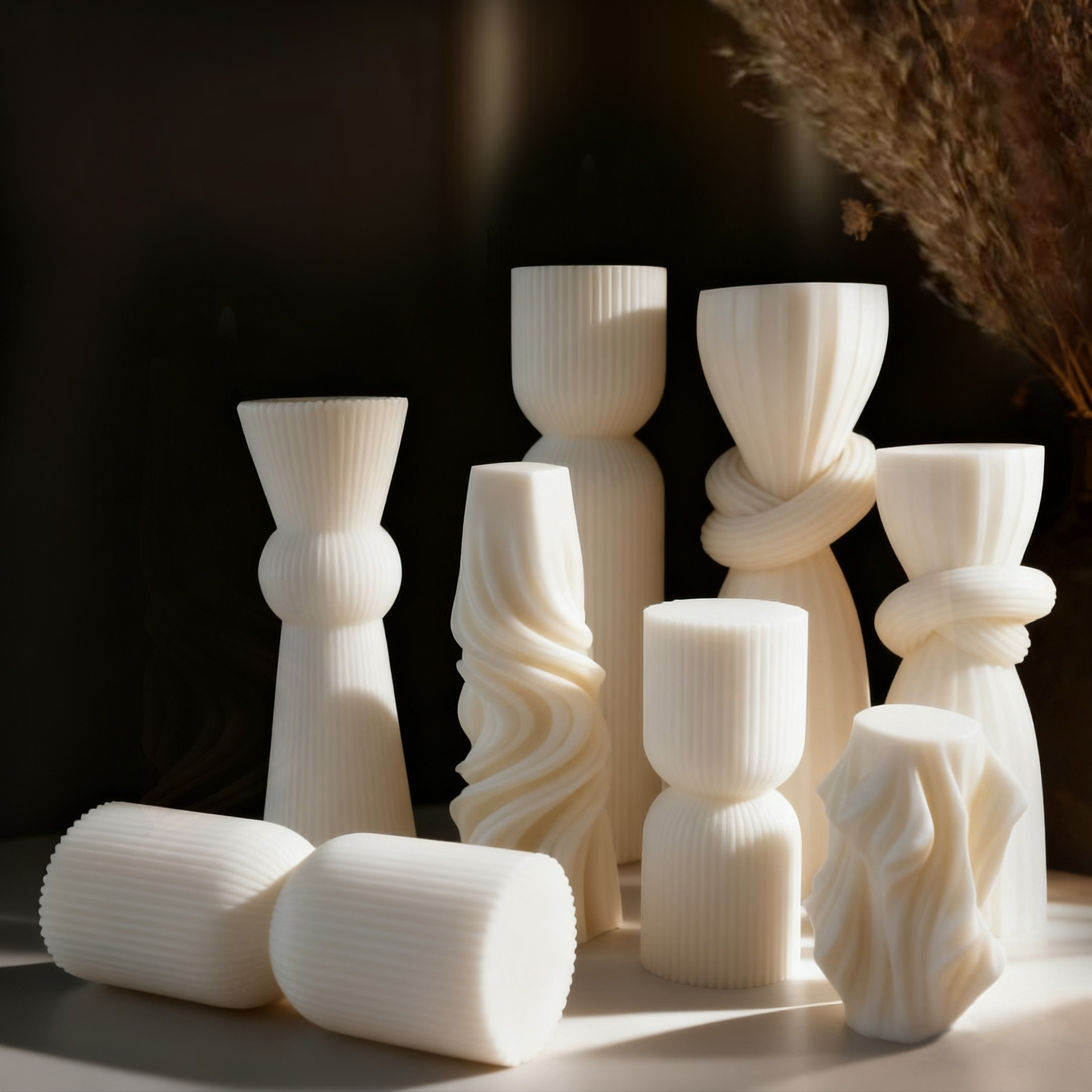 Nordic Minimalist White Scente - Candle Making Design avis et prix