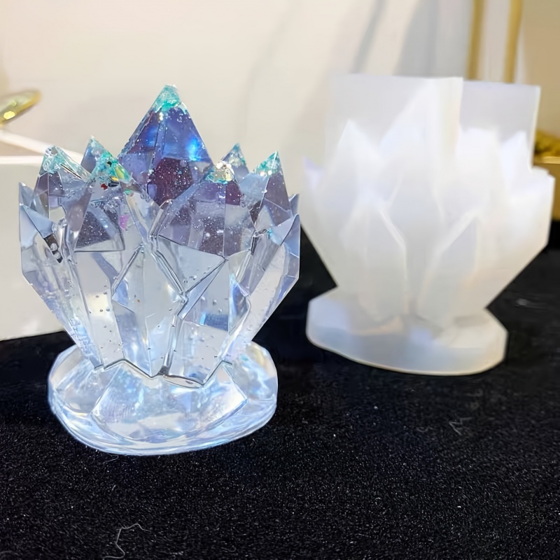 1pcCrystal Cluster Decorative  - Candle Mold Silicone avis et prix
