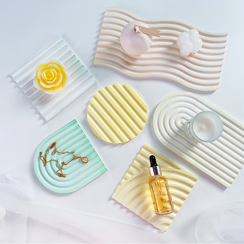 DIY Striped Wave Tray Mold For - Candle Mold Silicone avis et prix