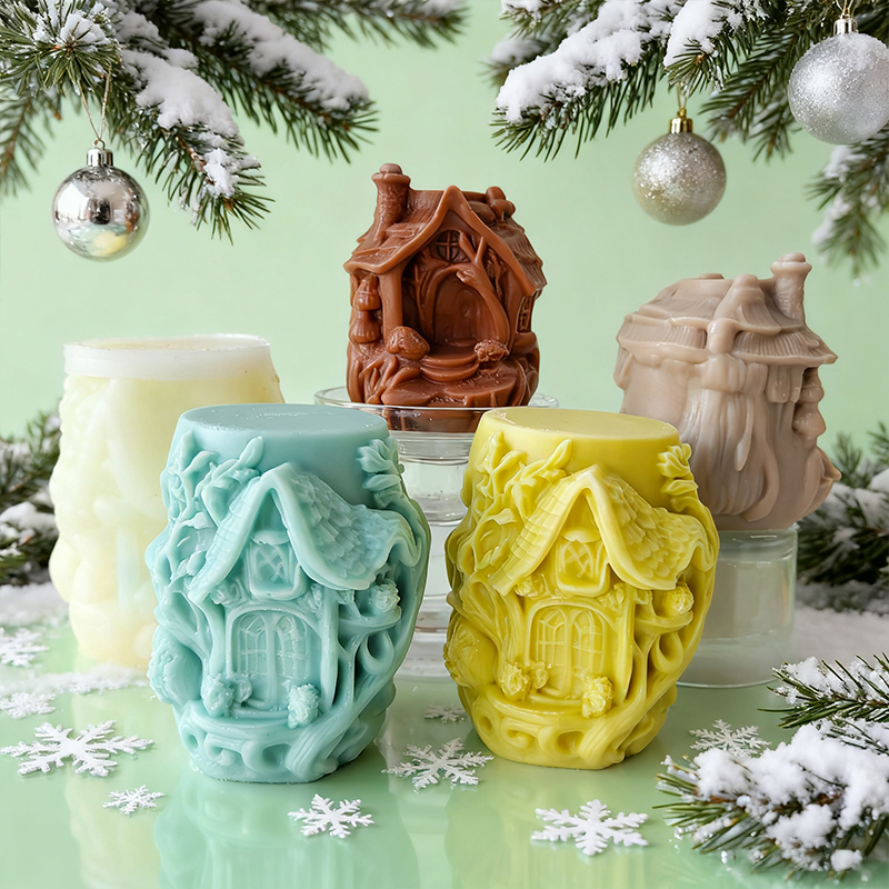 Relief Pillar House Form Silic - Candle Making Vinings avis et prix
