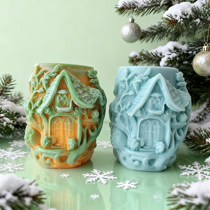 Relief Pillar House Form Silic - Candle Making Vinings avis et prix