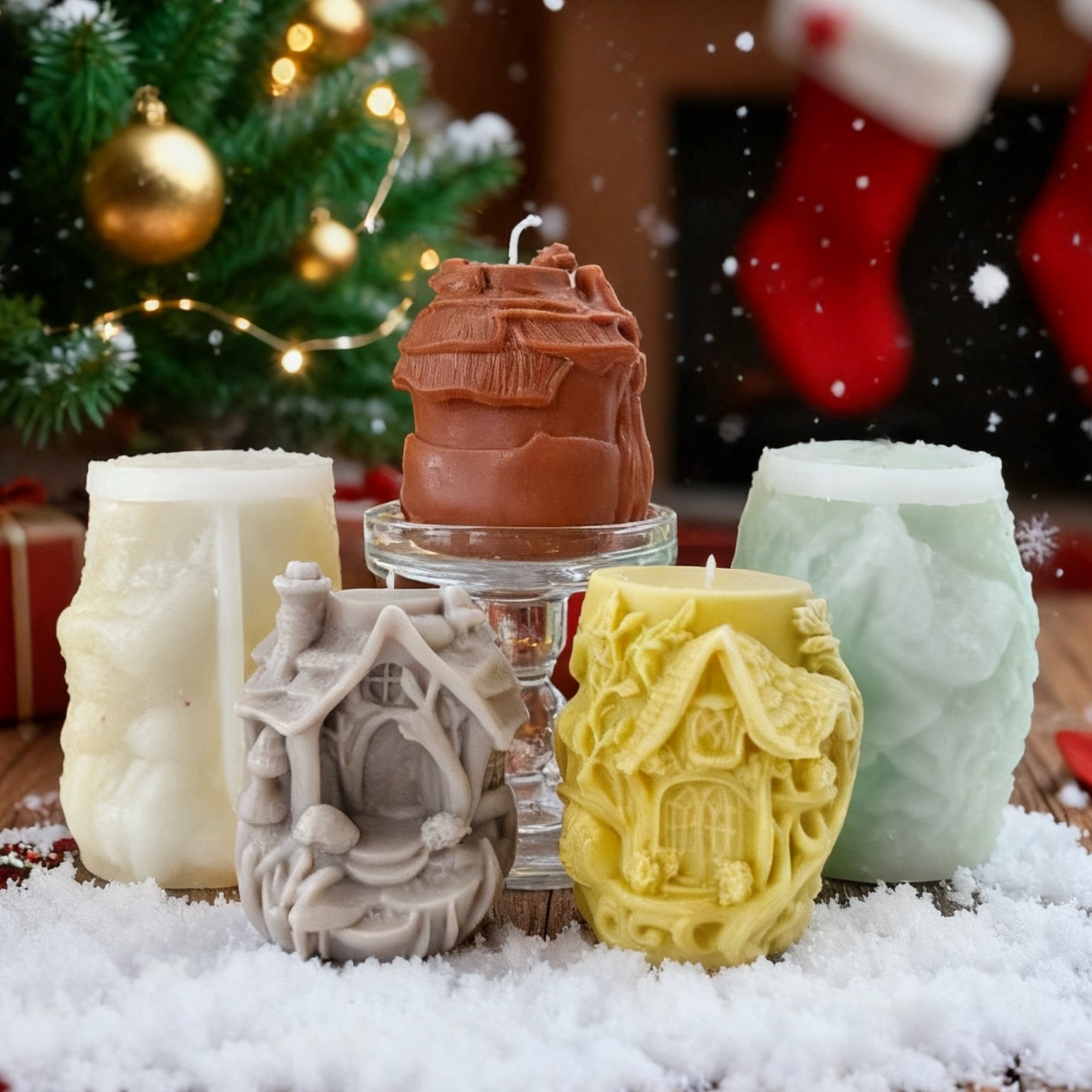 DIY House Cylinder Silicone Ca - Candle Making Vinings avis et prix
