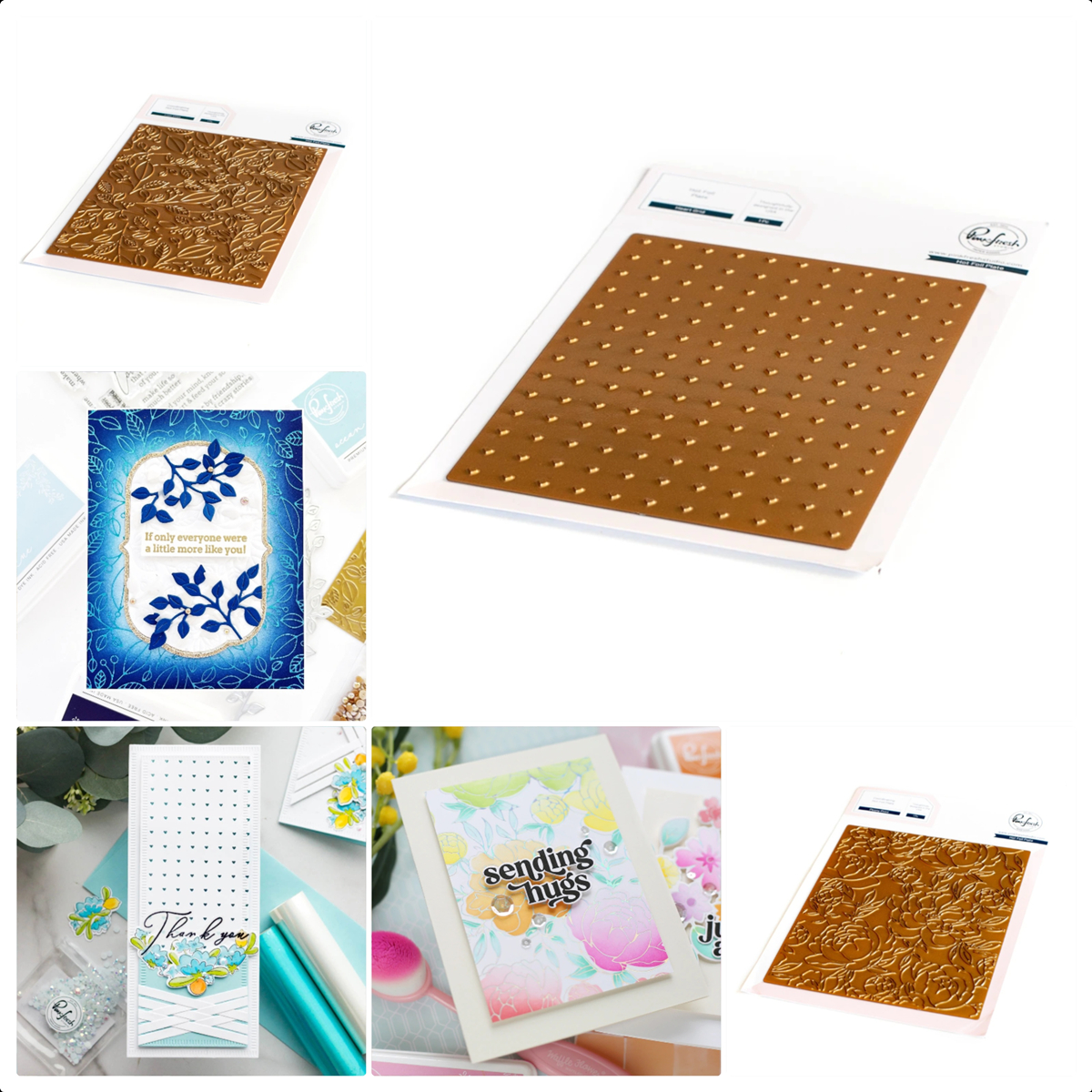 New Hot Foil Plate Heart Grid  - Candle Making Vinings avis et prix