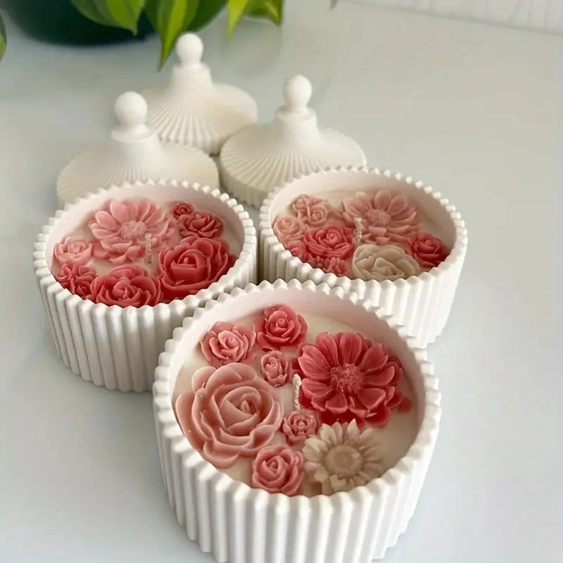 1 Set Silicone Candle Jar Mold - Candle Mold Silicone avis et prix