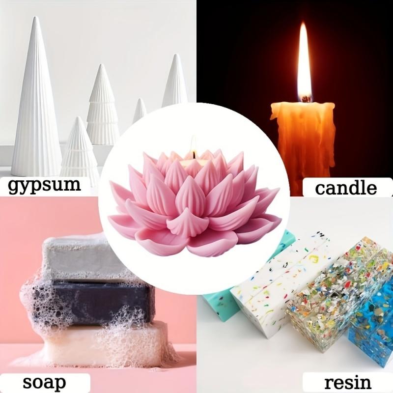 1PC Lotus Flower Candle Mold S - Candle Making Equipment avis et prix