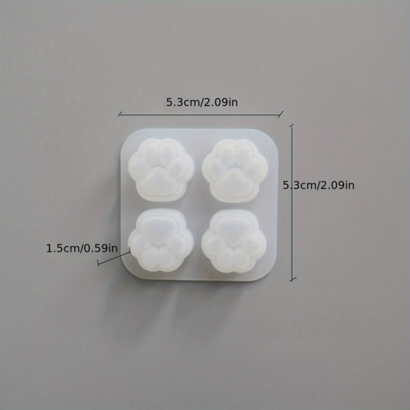 1Cat Paw Pattern Silicone Mold - Candle Making Equipment avis et prix