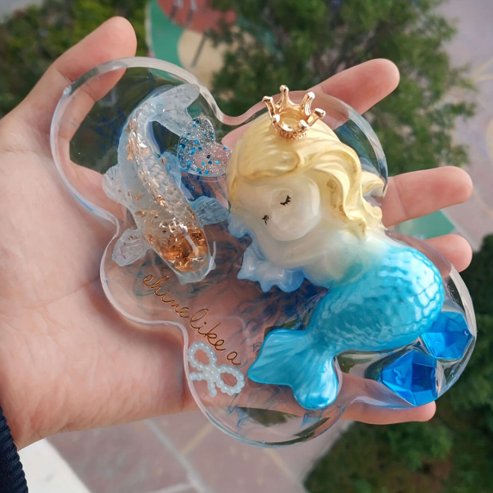 Cute Cartoon Mermaid Silicone  - Candle Making Equipment avis et prix