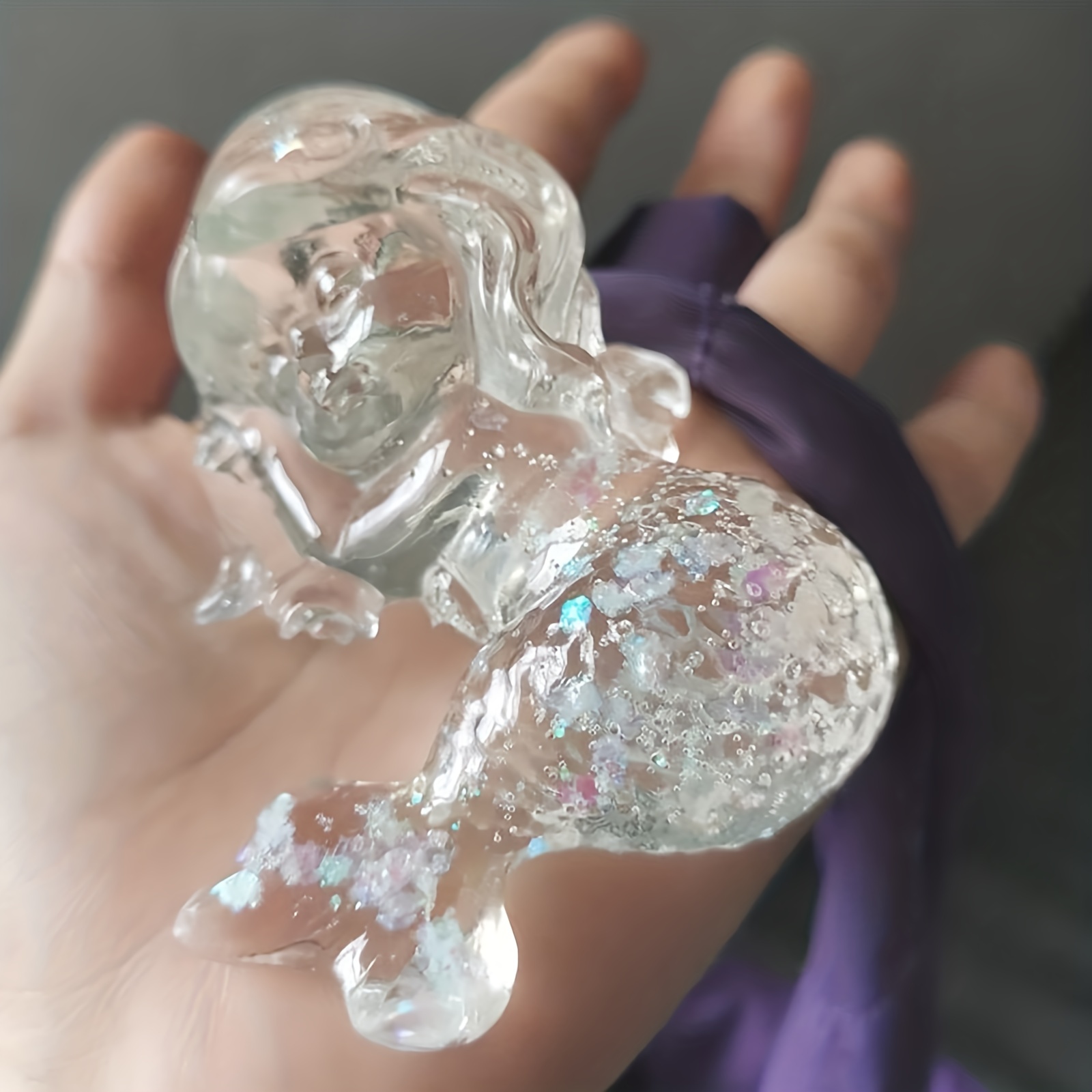 Cute Cartoon Mermaid Silicone  - Candle Making Equipment avis et prix