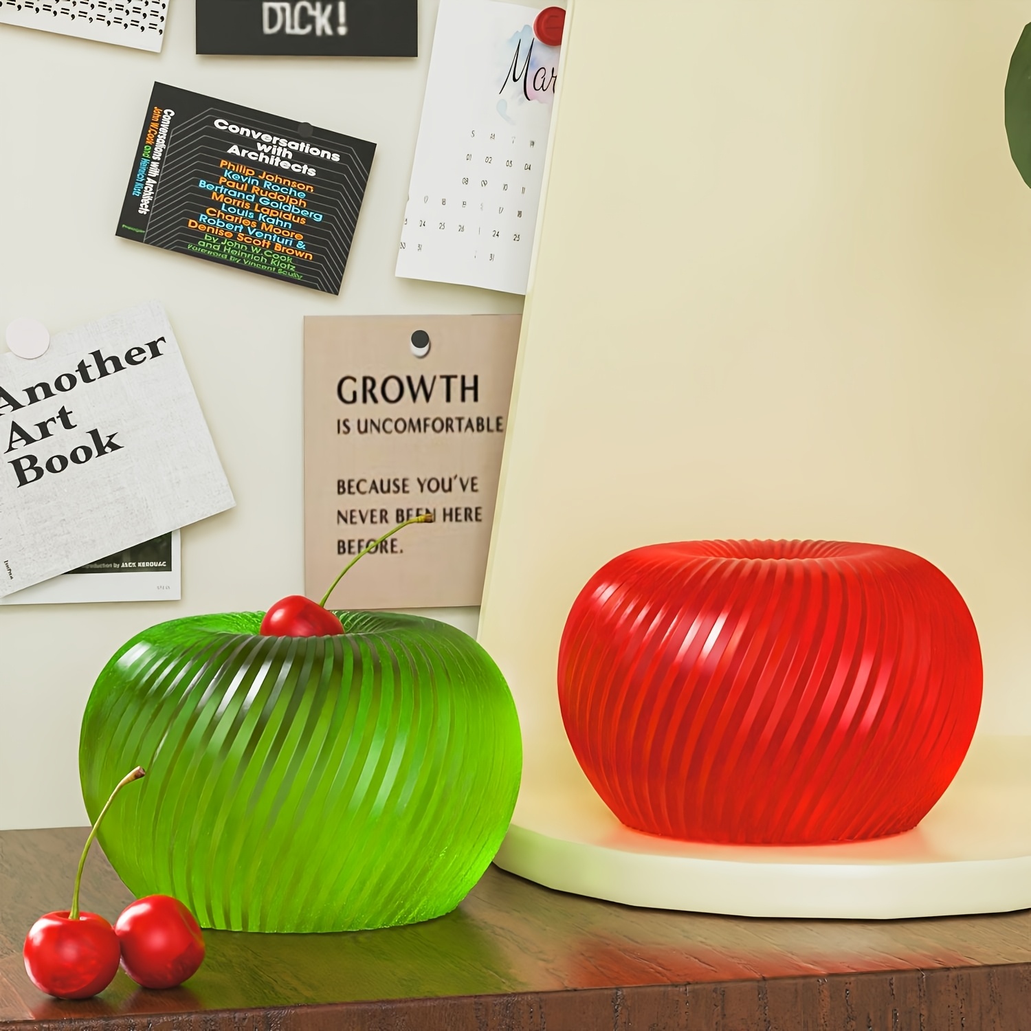 A trendy red apple silicone mo - Candle Making Equipment avis et prix
