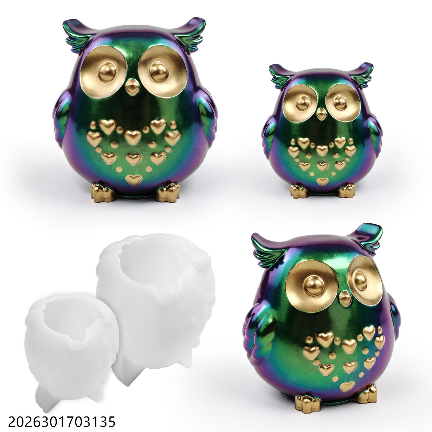 Owl Silicone Mold 3D Bird Shap - Candle Making Equipment avis et prix